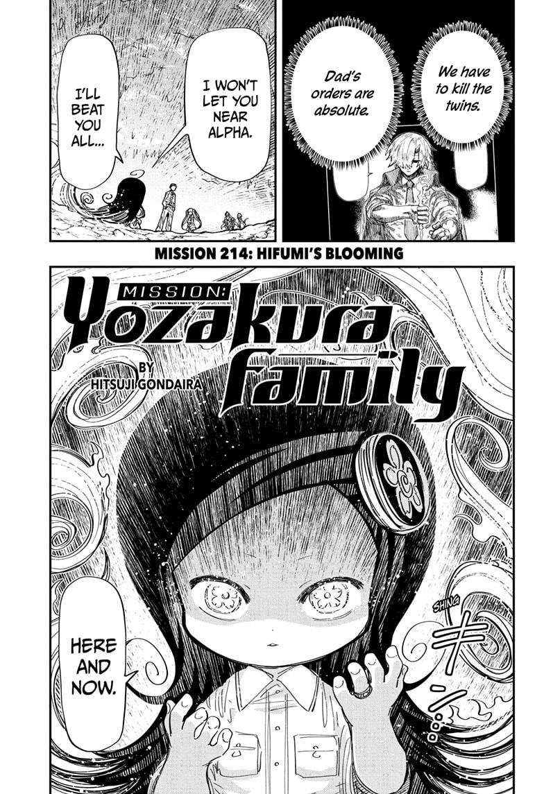 Read Mission_ Yozakura Family ENGLISH Manga Online