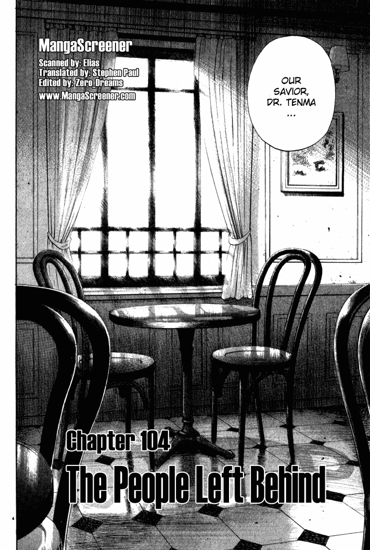 Read Monster ENGLISH Manga Online