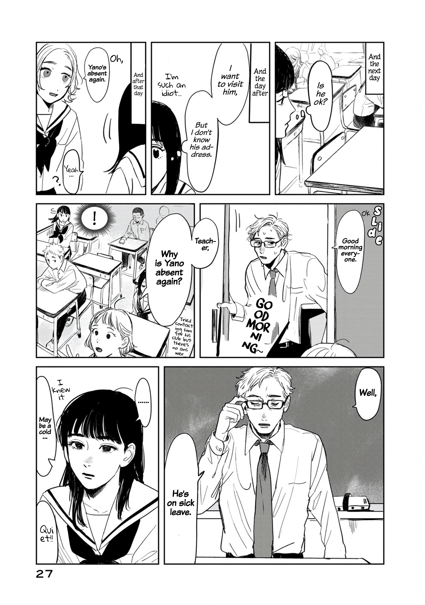 Read Mr. Yano's Ordinary Days ENGLISH Manga Online