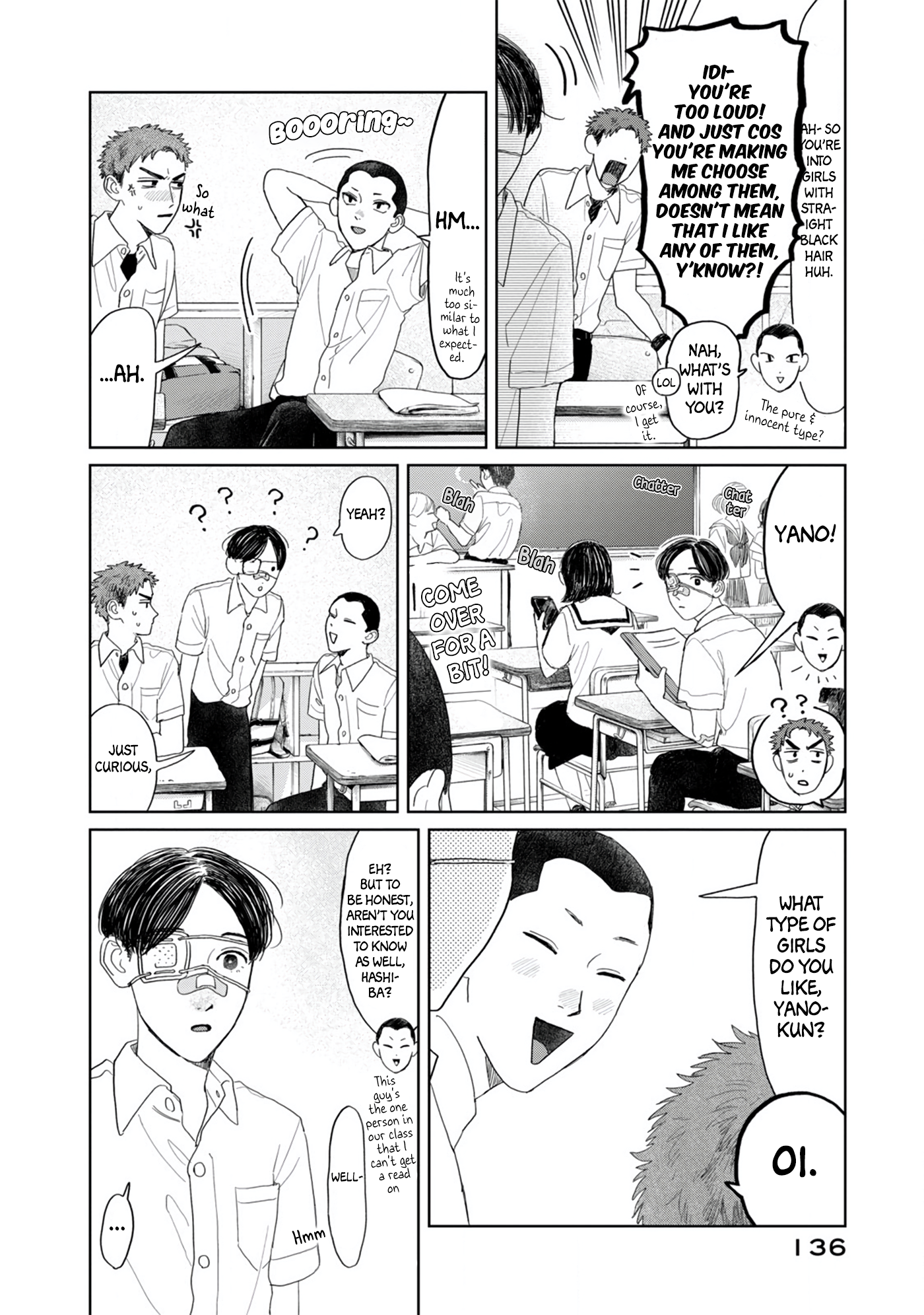 Read Mr. Yano's Ordinary Days ENGLISH Manga Online