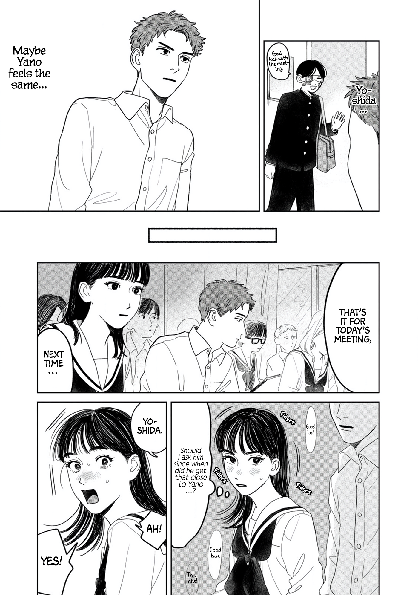 Read Mr. Yano's Ordinary Days ENGLISH Manga Online