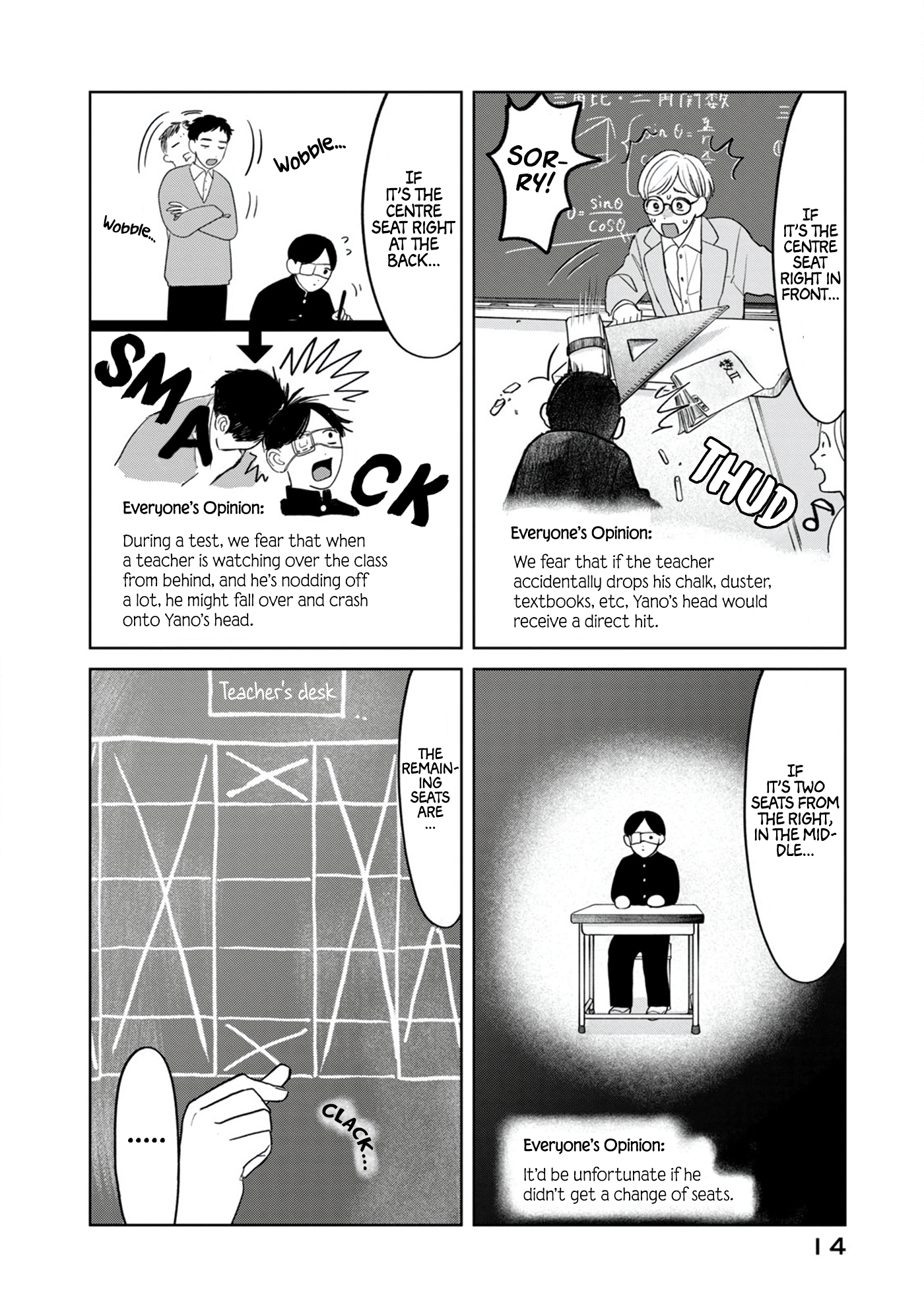 Read Mr. Yano's Ordinary Days ENGLISH Manga Online
