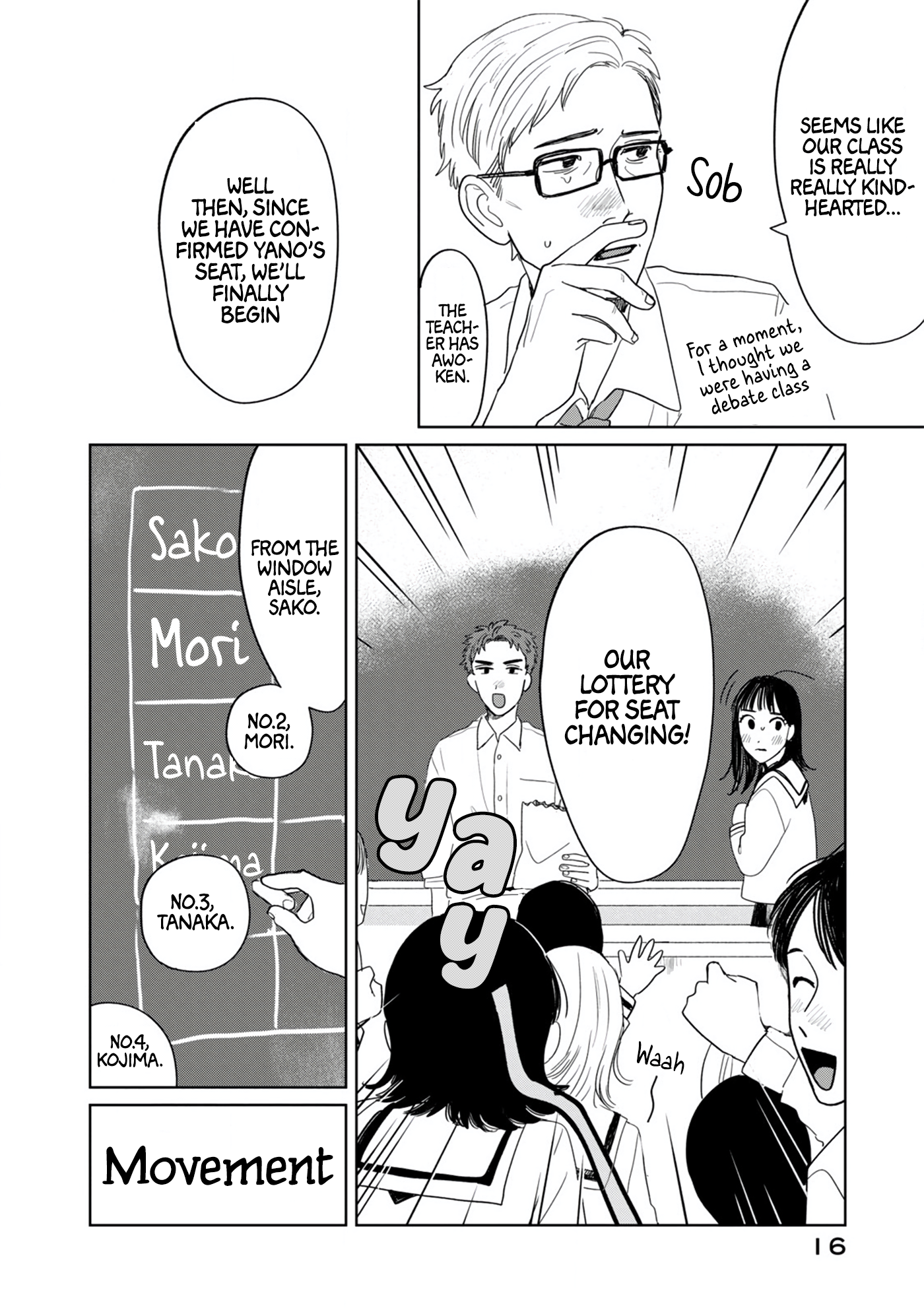 Read Mr. Yano's Ordinary Days ENGLISH Manga Online