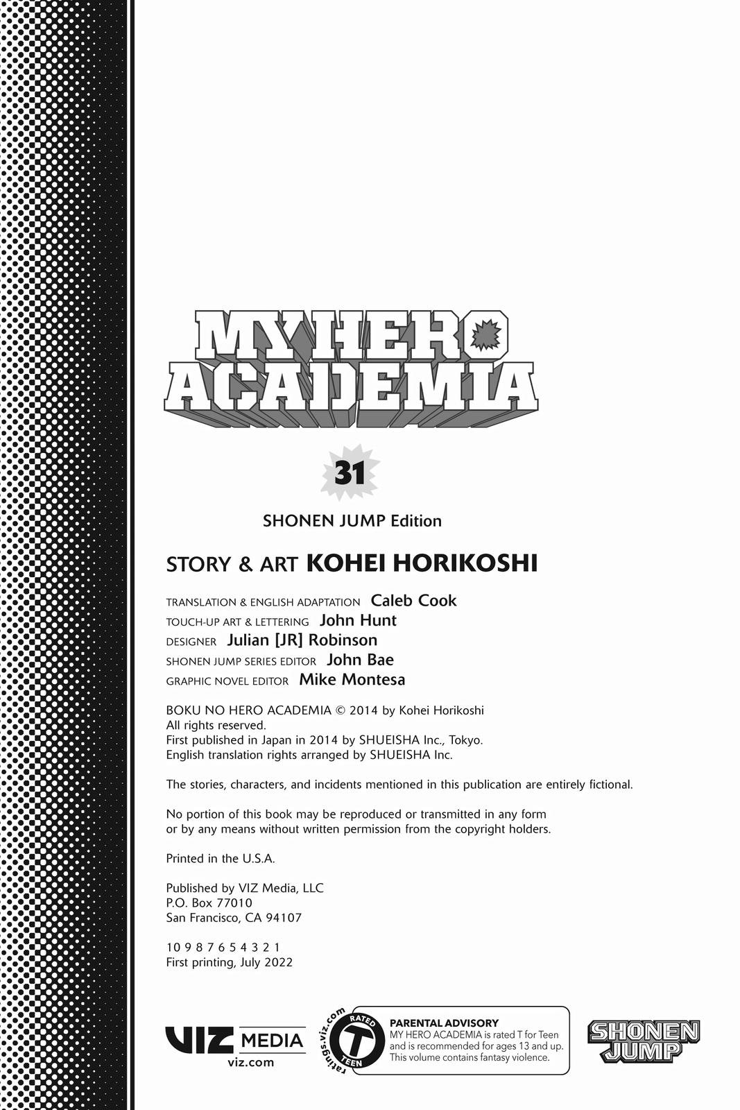 Read My Hero Academia ENGLISH Manga Online