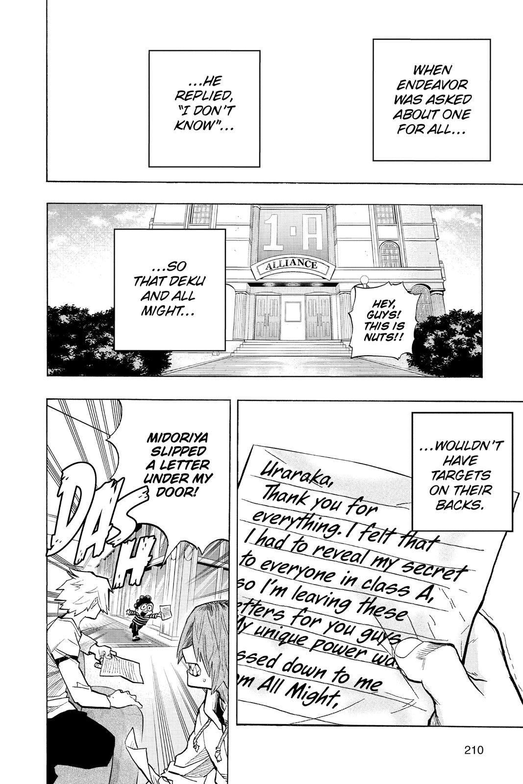 Read My Hero Academia ENGLISH Manga Online