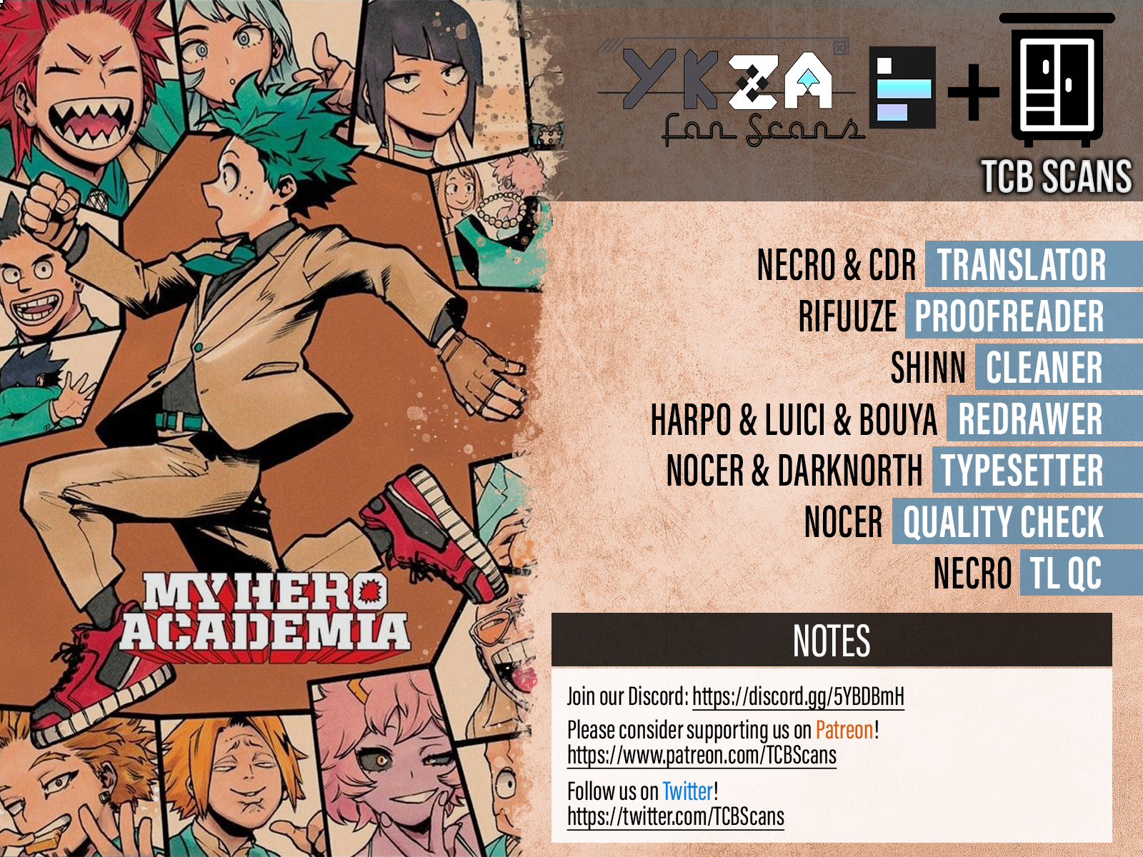 Read My Hero Academia ENGLISH Manga Online