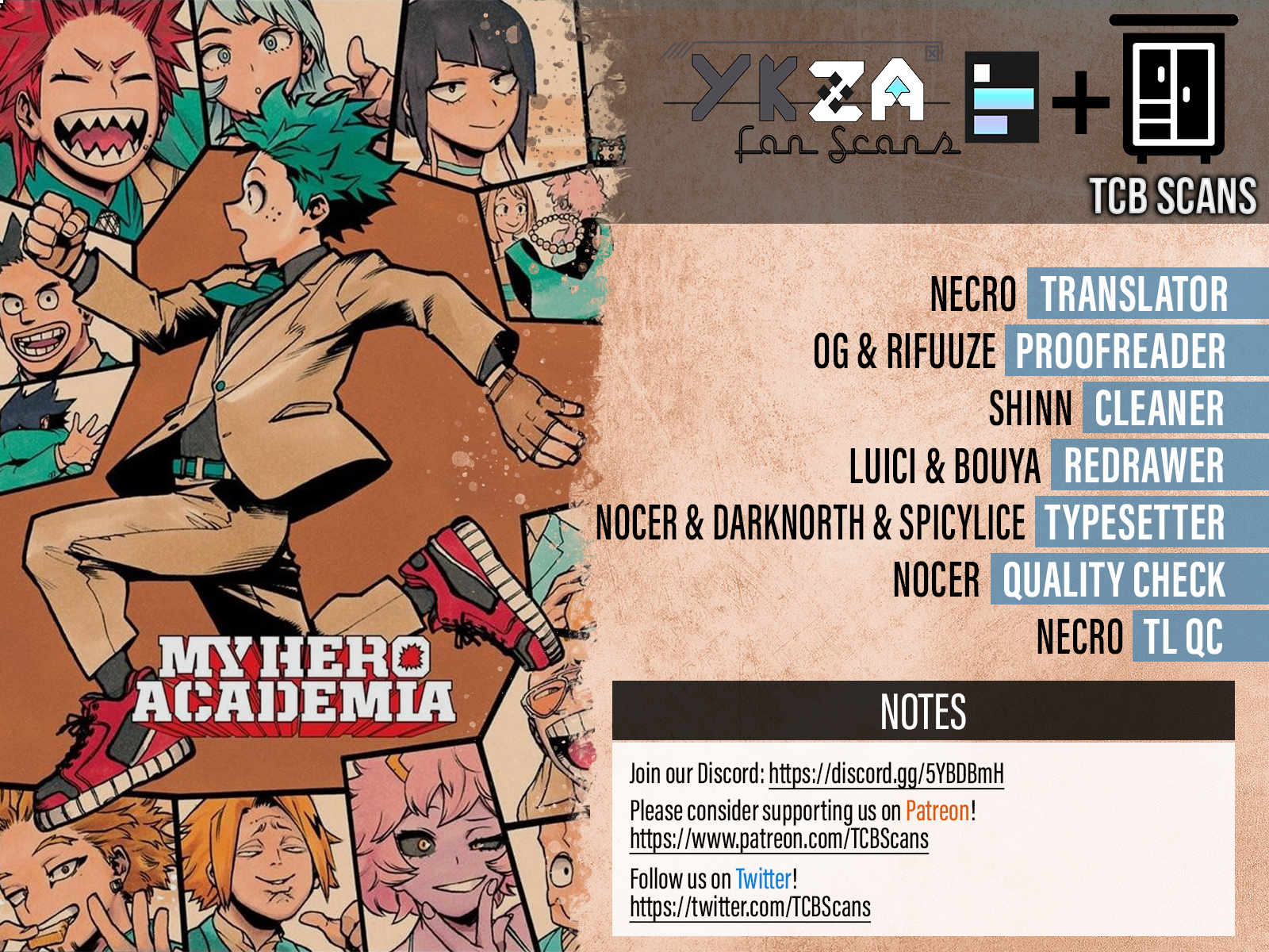 Read My Hero Academia ENGLISH Manga Online