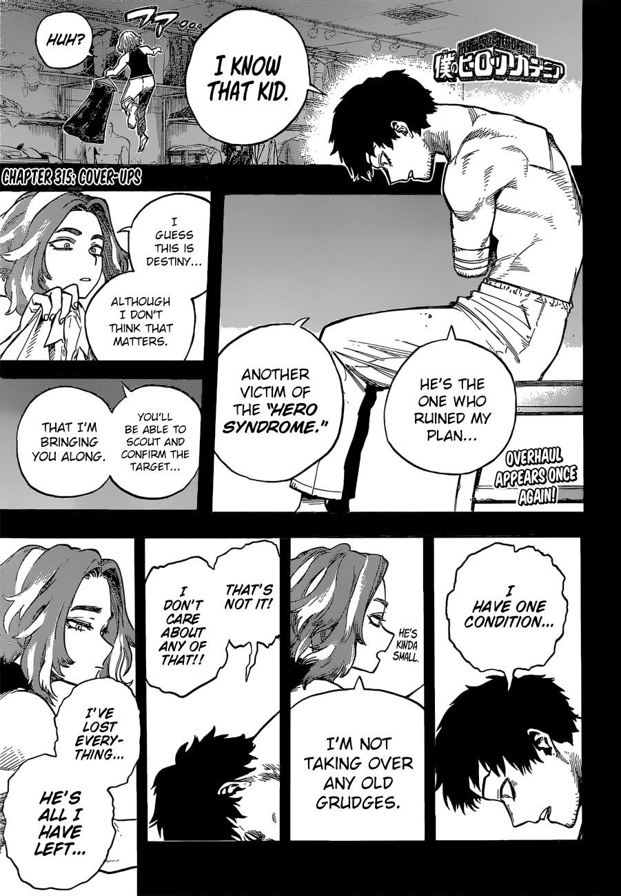 Read My Hero Academia ENGLISH Manga Online