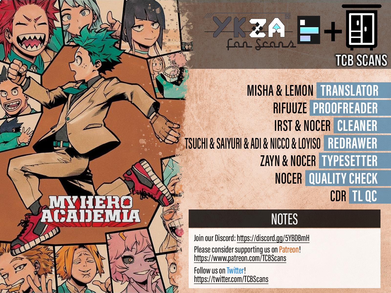 Read My Hero Academia ENGLISH Manga Online