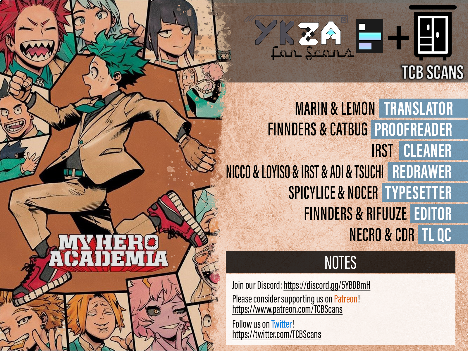 Read My Hero Academia ENGLISH Manga Online