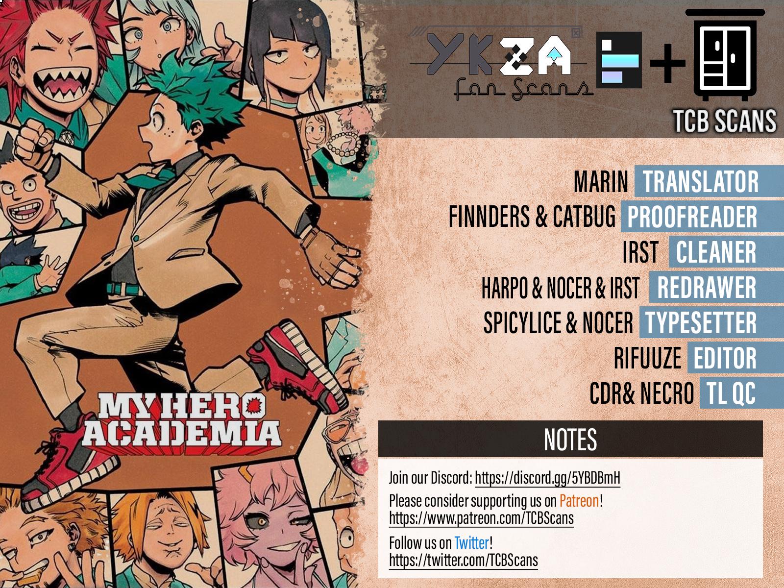 Read My Hero Academia ENGLISH Manga Online