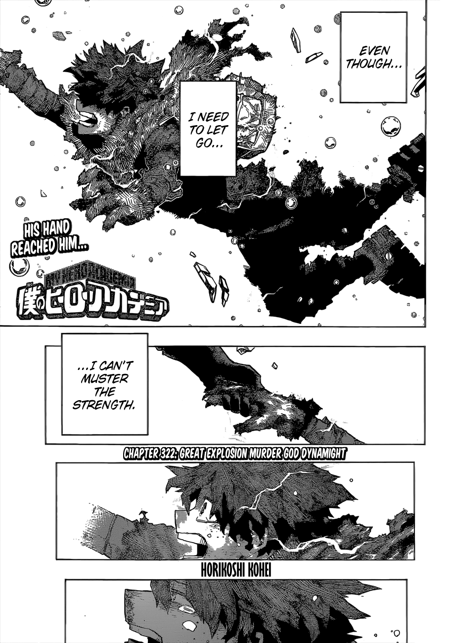 Read My Hero Academia ENGLISH Manga Online