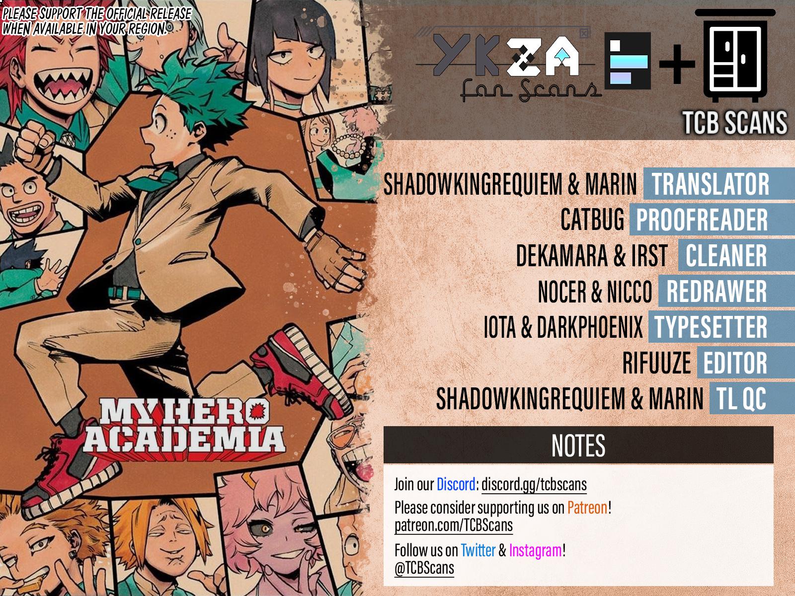 Read My Hero Academia ENGLISH Manga Online