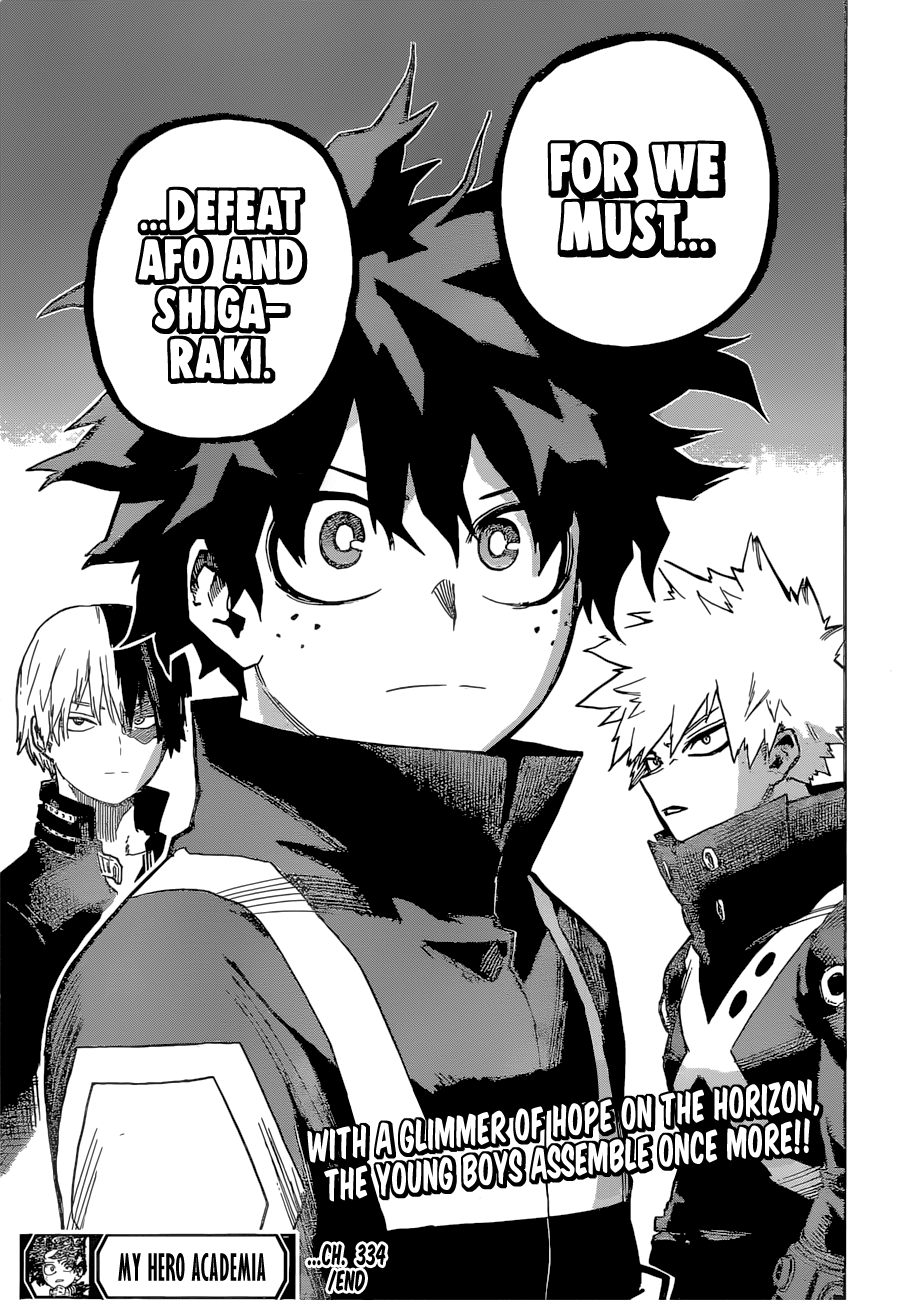 Read My Hero Academia ENGLISH Manga Online