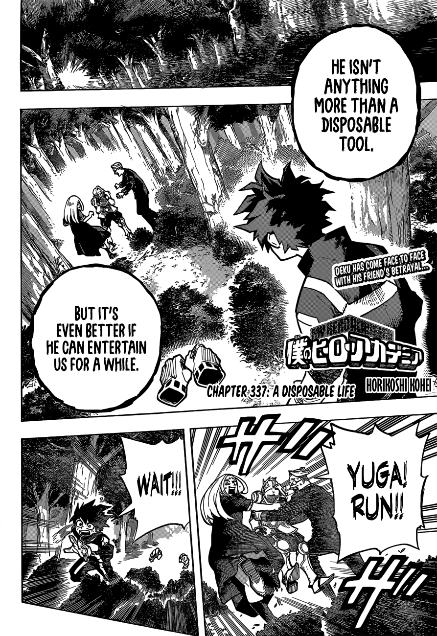 Read My Hero Academia ENGLISH Manga Online