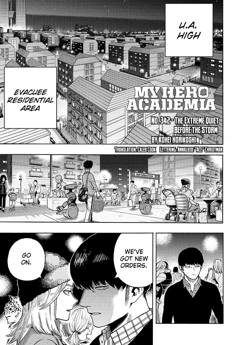 Read My Hero Academia ENGLISH Manga Online
