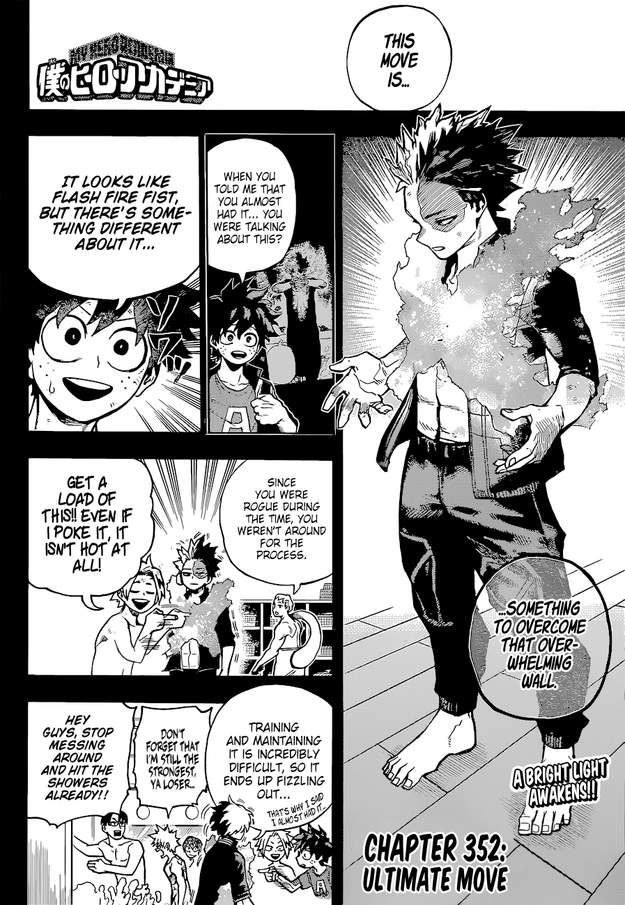 Read My Hero Academia ENGLISH Manga Online
