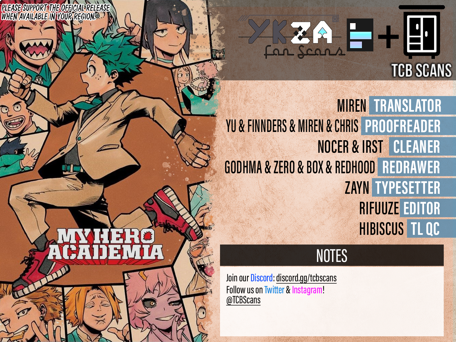 Read My Hero Academia ENGLISH Manga Online