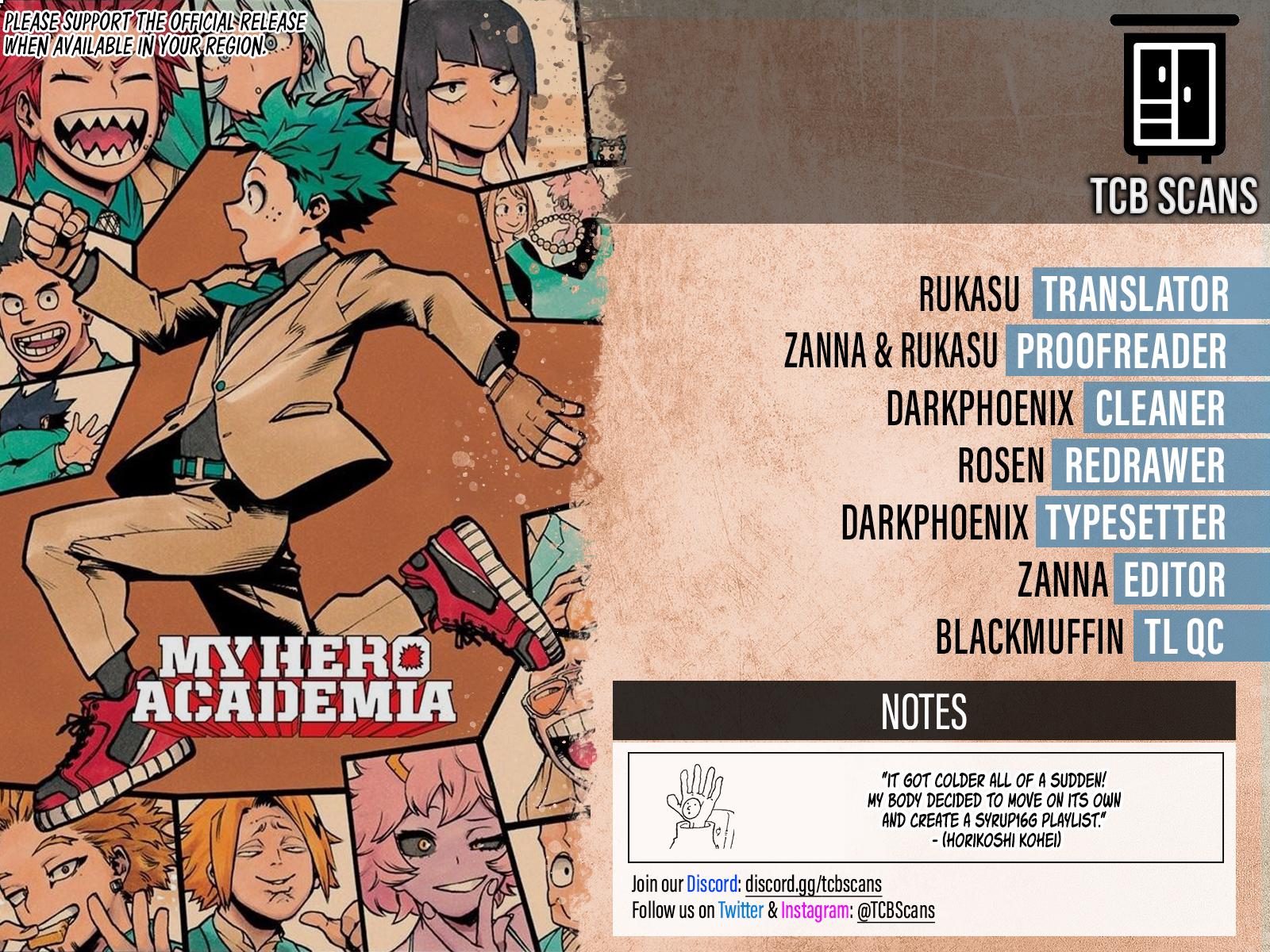 Read My Hero Academia ENGLISH Manga Online