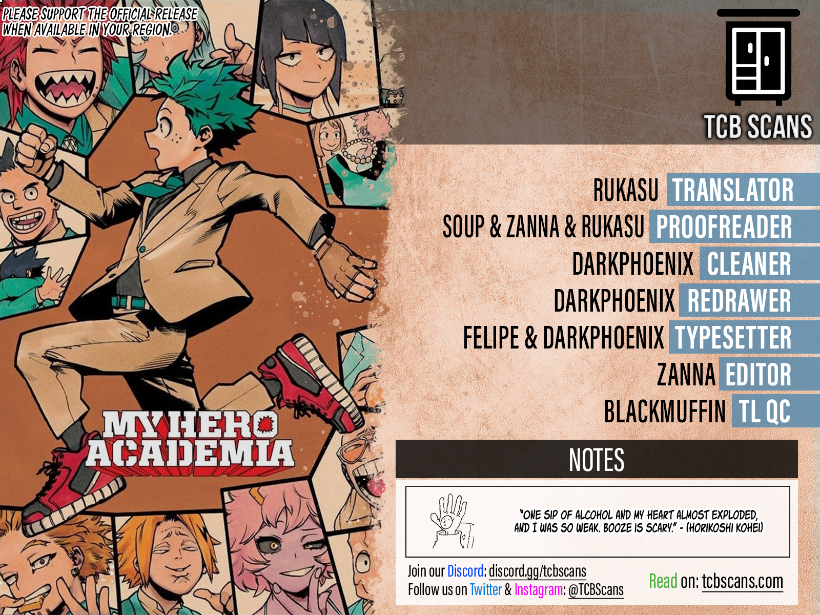 Read My Hero Academia ENGLISH Manga Online