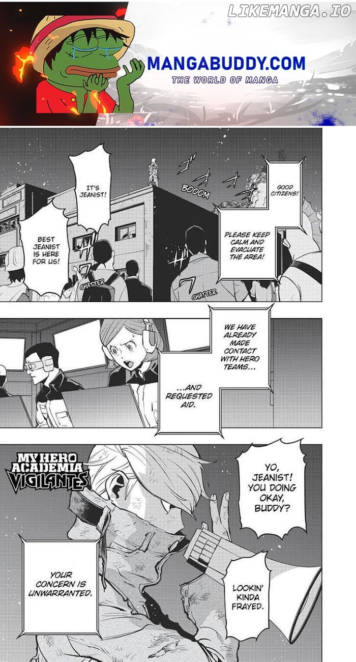 Read My Hero Academia Vigilantes ENGLISH Manga Online