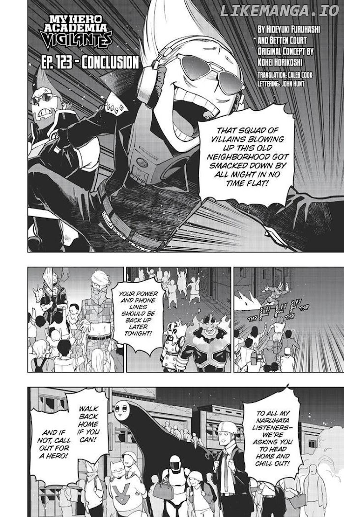 Read My Hero Academia Vigilantes ENGLISH Manga Online