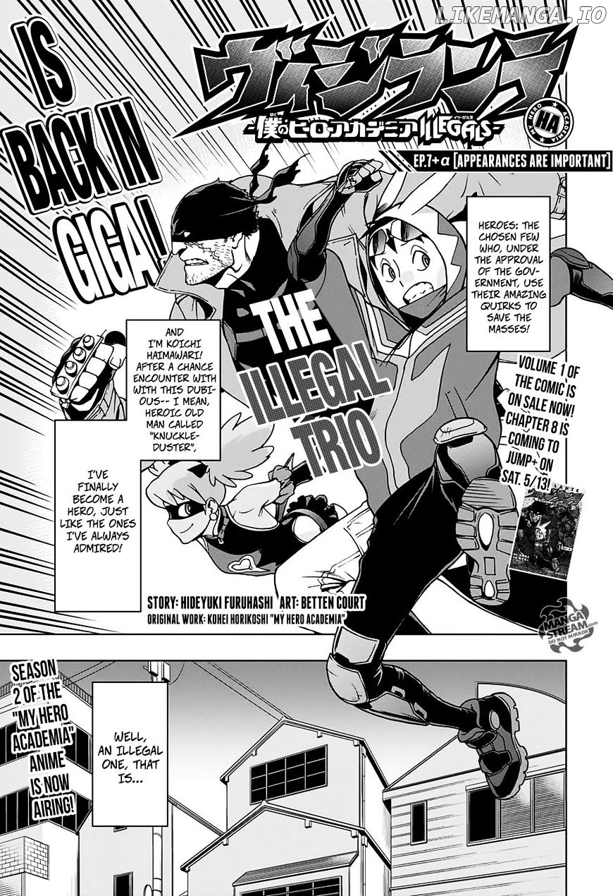 Read My Hero Academia Vigilantes ENGLISH Manga Online