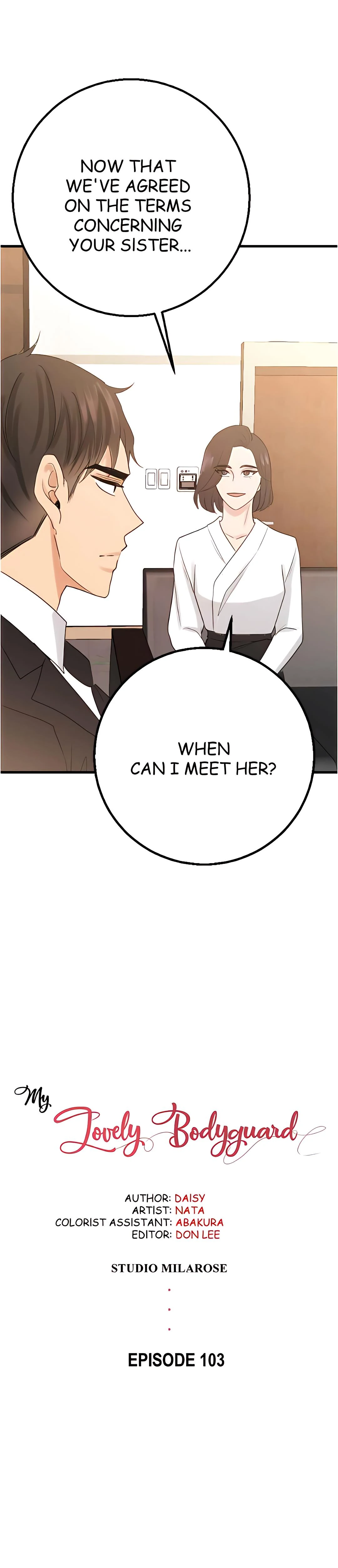 Read My Lovely Bodyguard ENGLISH Manga Online