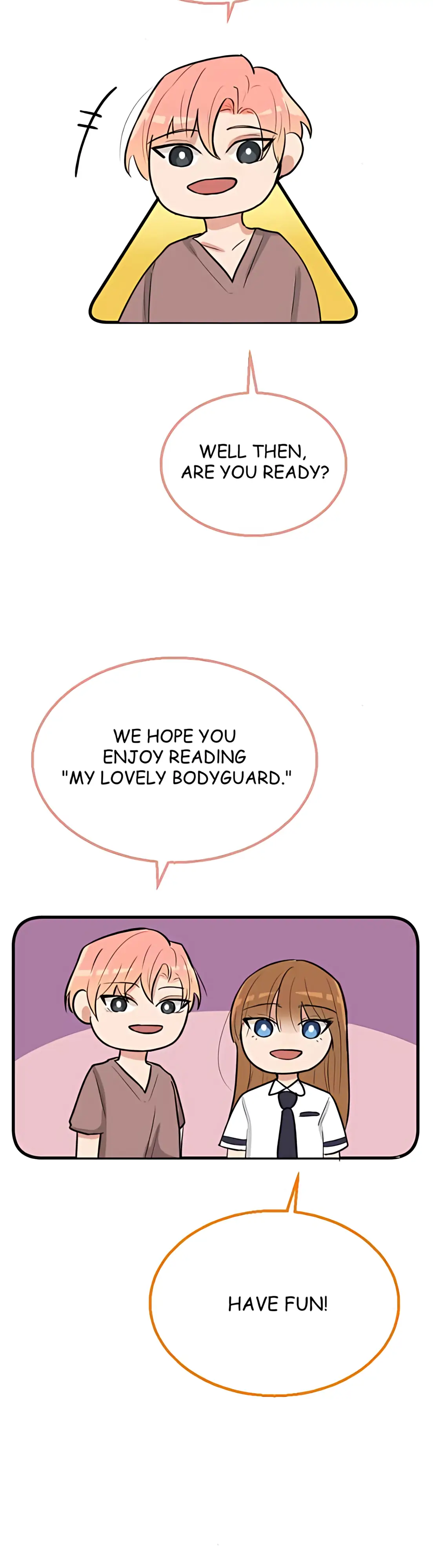 Read My Lovely Bodyguard ENGLISH Manga Online