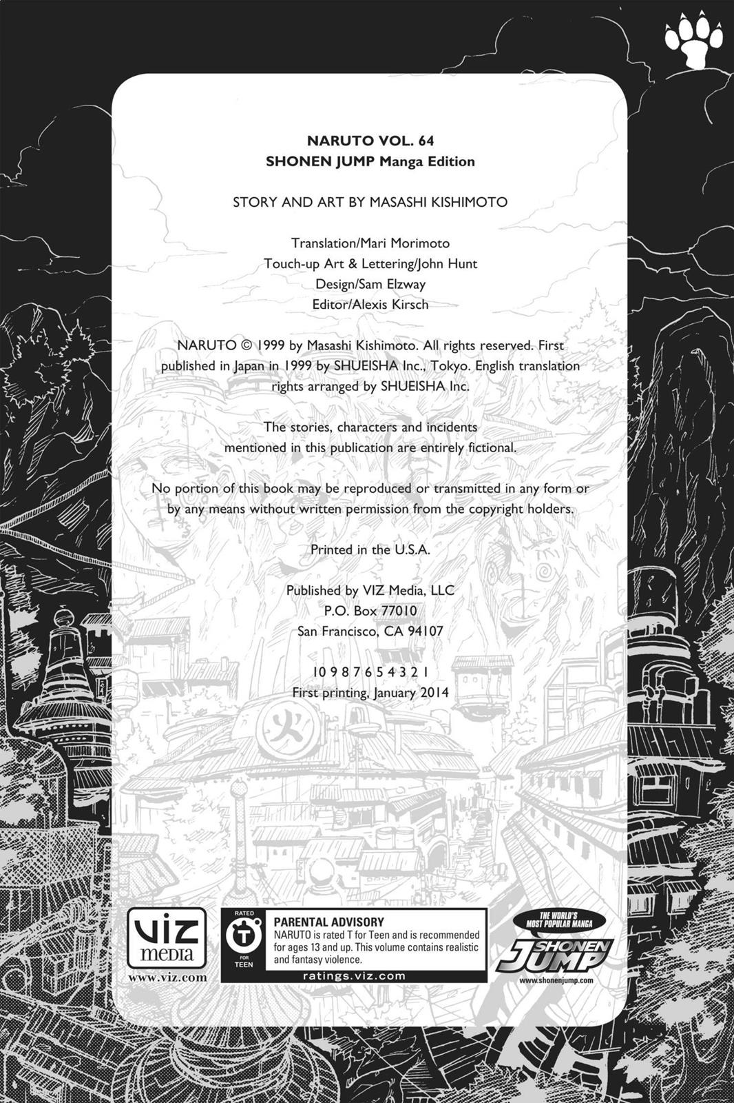 Read Naruto ENGLISH Manga Online