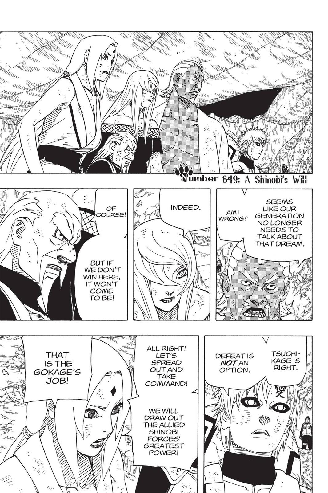 Read Naruto ENGLISH Manga Online