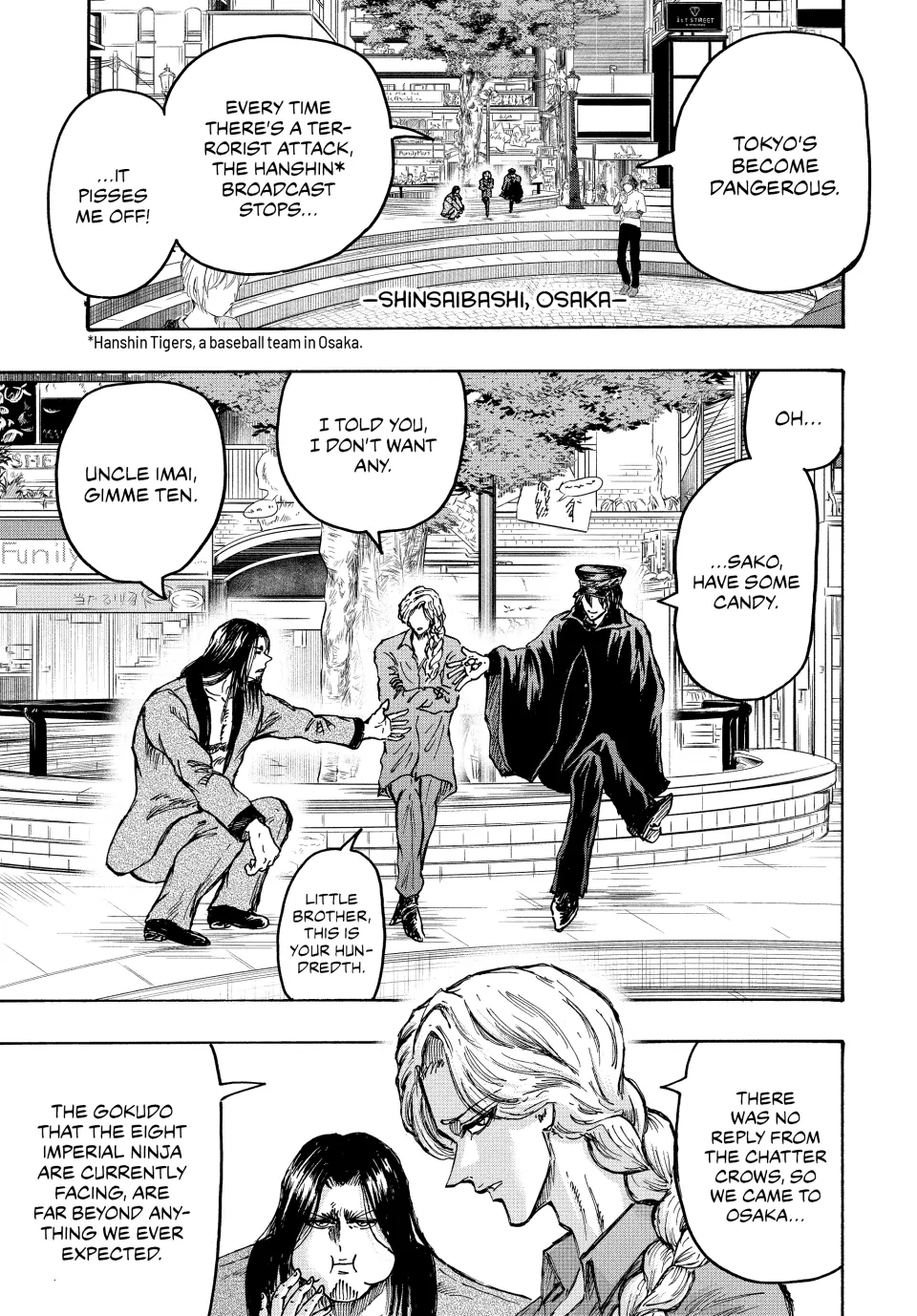 Read Ninja vs. Gokudo ENGLISH Manga Online