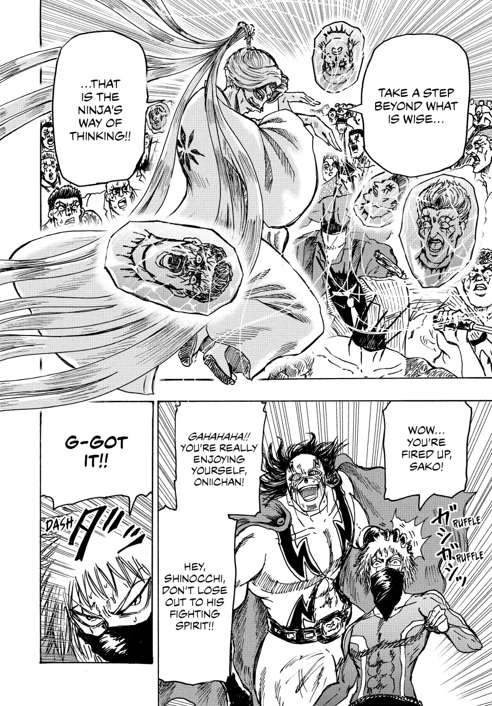 Read Ninja vs. Gokudo ENGLISH Manga Online