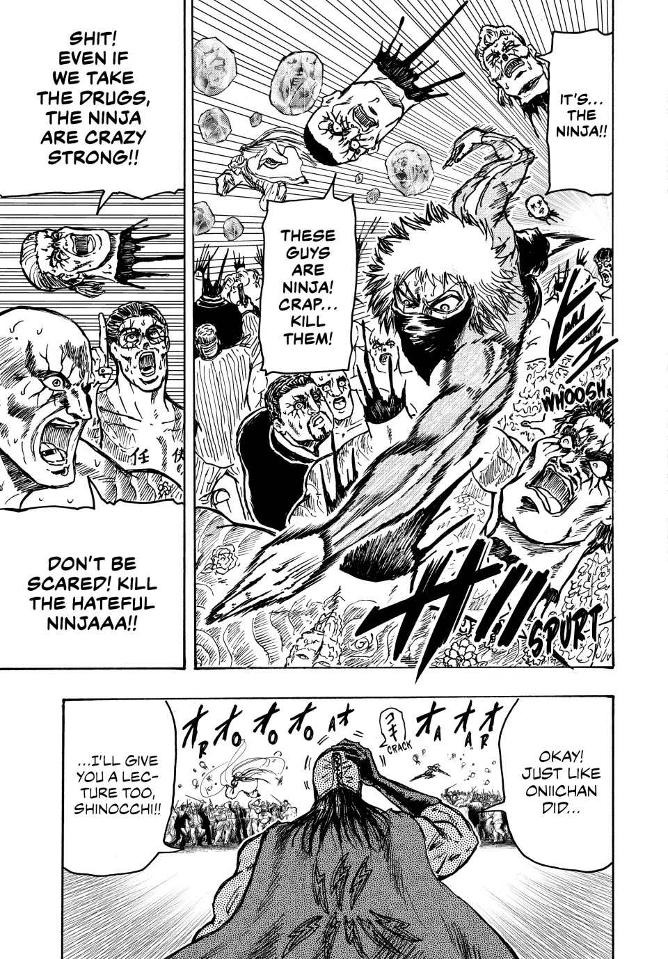 Read Ninja vs. Gokudo ENGLISH Manga Online