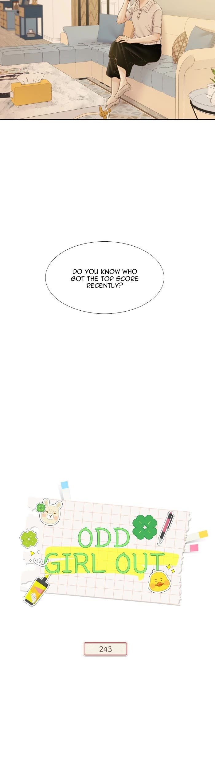 Read Odd Girl Out ENGLISH Manga Online