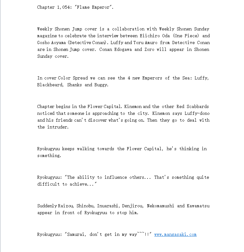 Read One Piece ENGLISH Manga Online