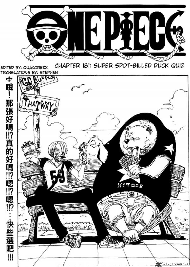 Read One Piece ENGLISH Manga Online