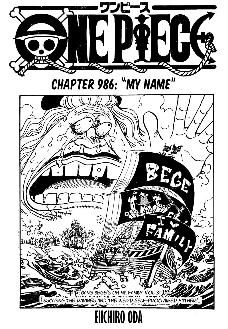 Read One Piece ENGLISH Manga Online