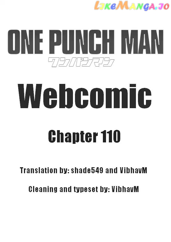 Read One-Punch Man (ONE) ENGLISH Manga Online