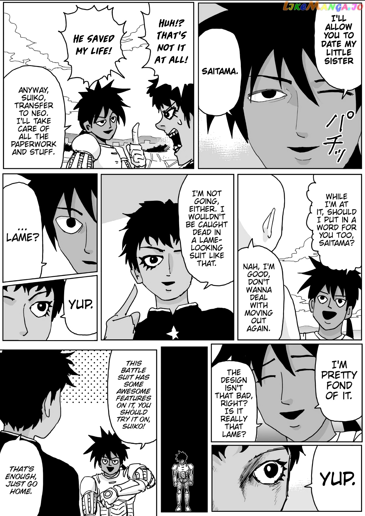 Read One-Punch Man (ONE) ENGLISH Manga Online