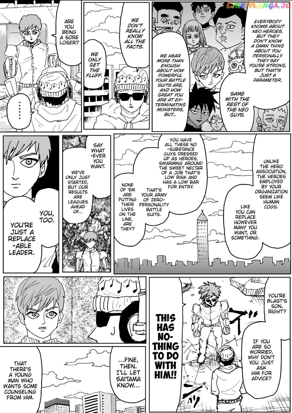 Read One-Punch Man (ONE) ENGLISH Manga Online