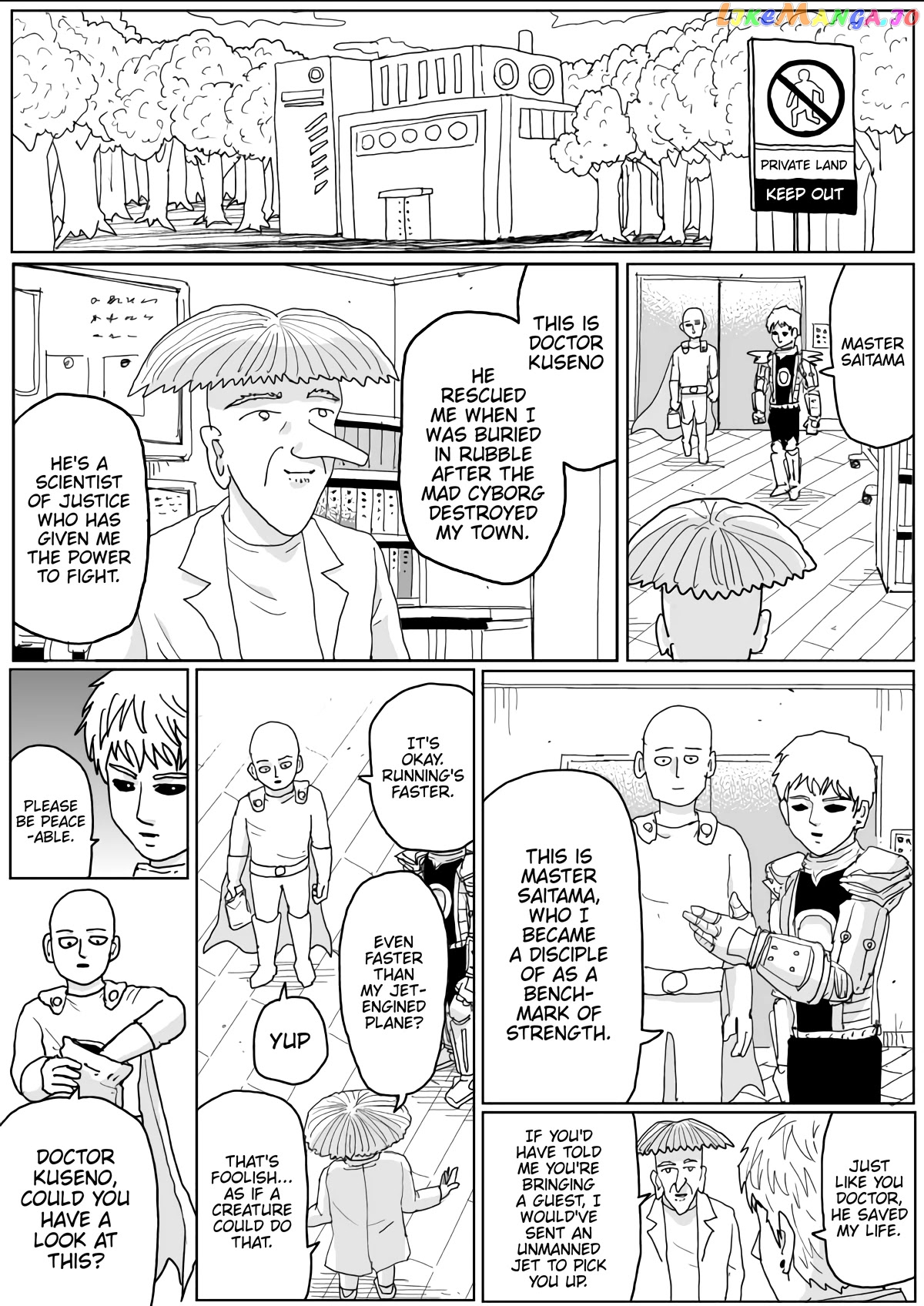 Read One-Punch Man (ONE) ENGLISH Manga Online