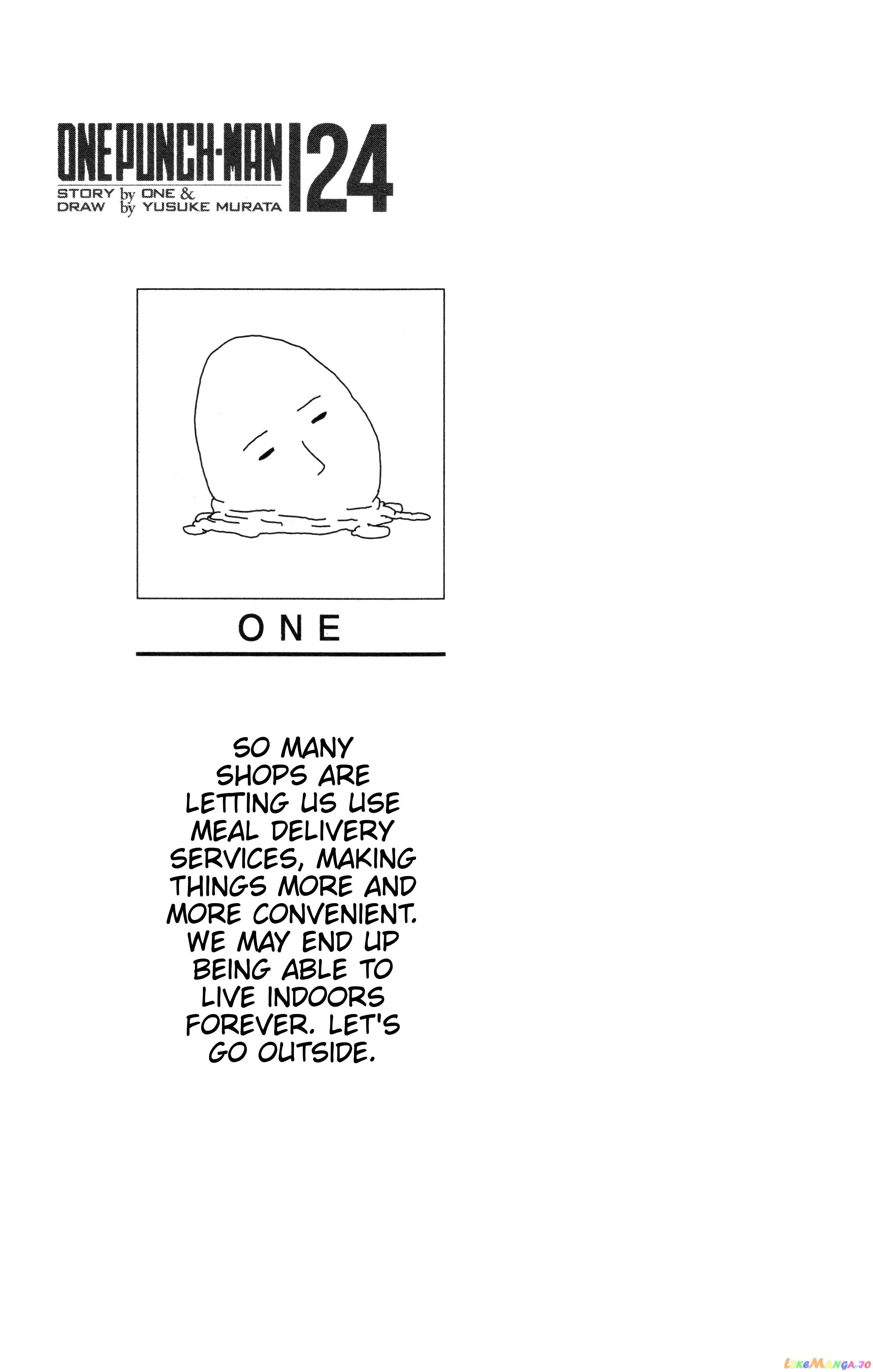 Read One-Punch Man ENGLISH Manga Online