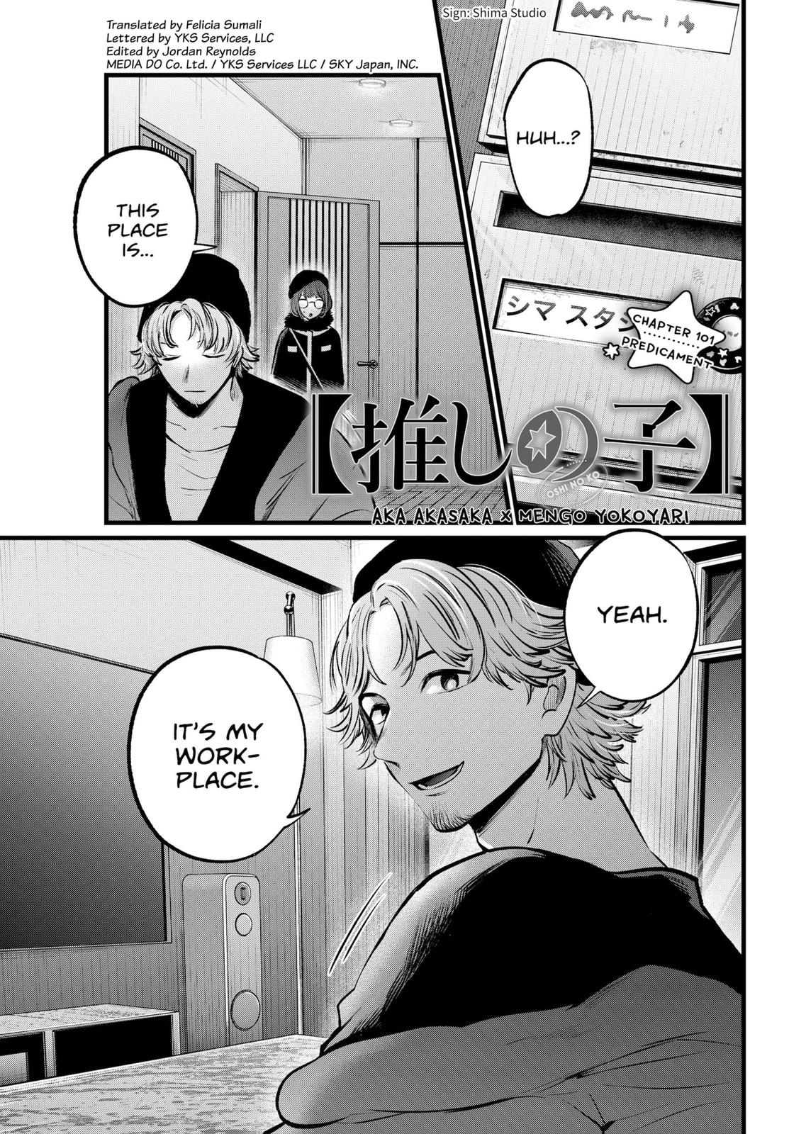 Read Oshi no Ko ENGLISH Manga Online