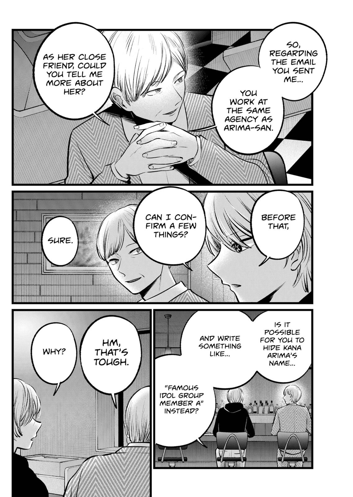 Read Oshi no Ko ENGLISH Manga Online