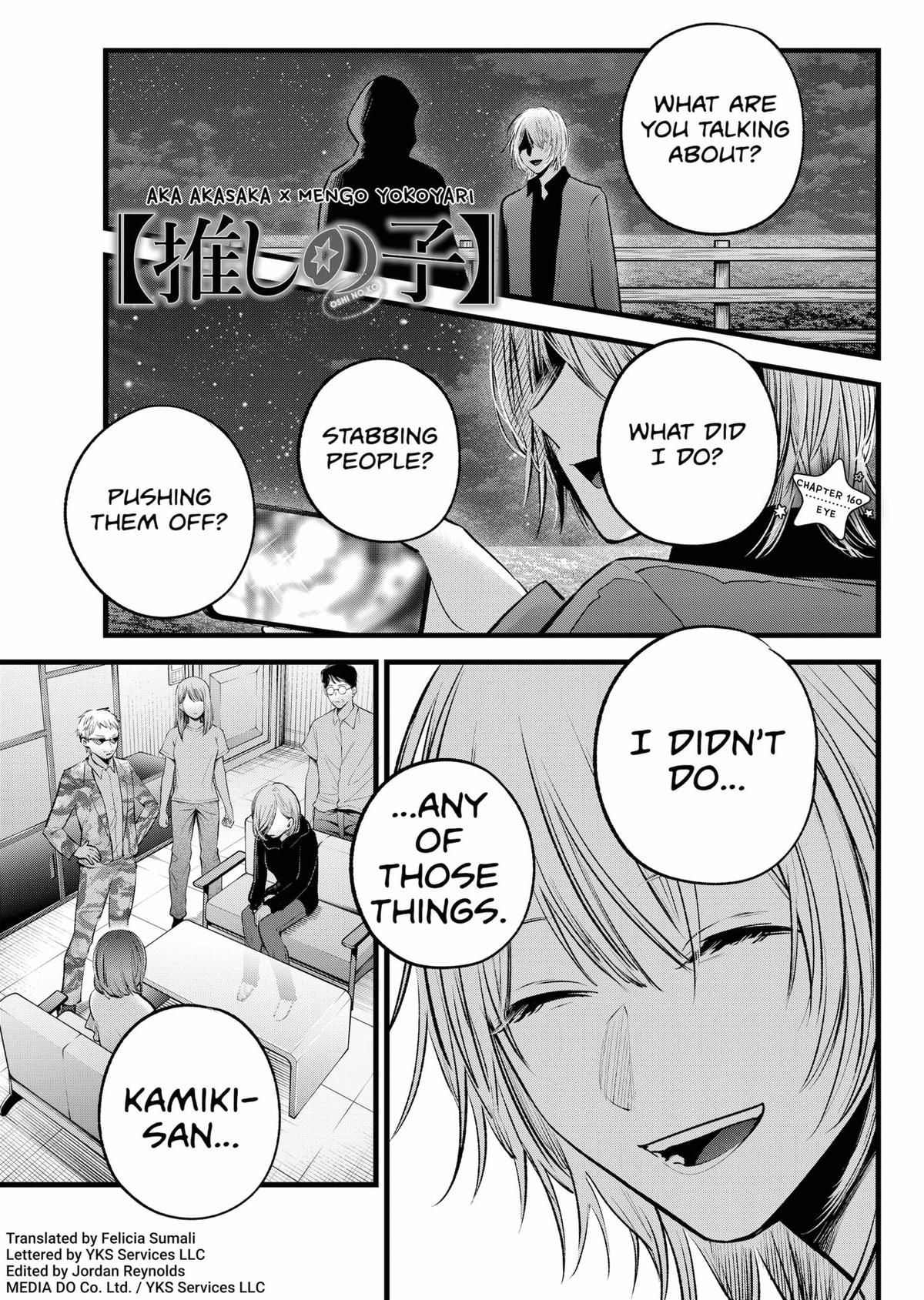 Read Oshi no Ko ENGLISH Manga Online