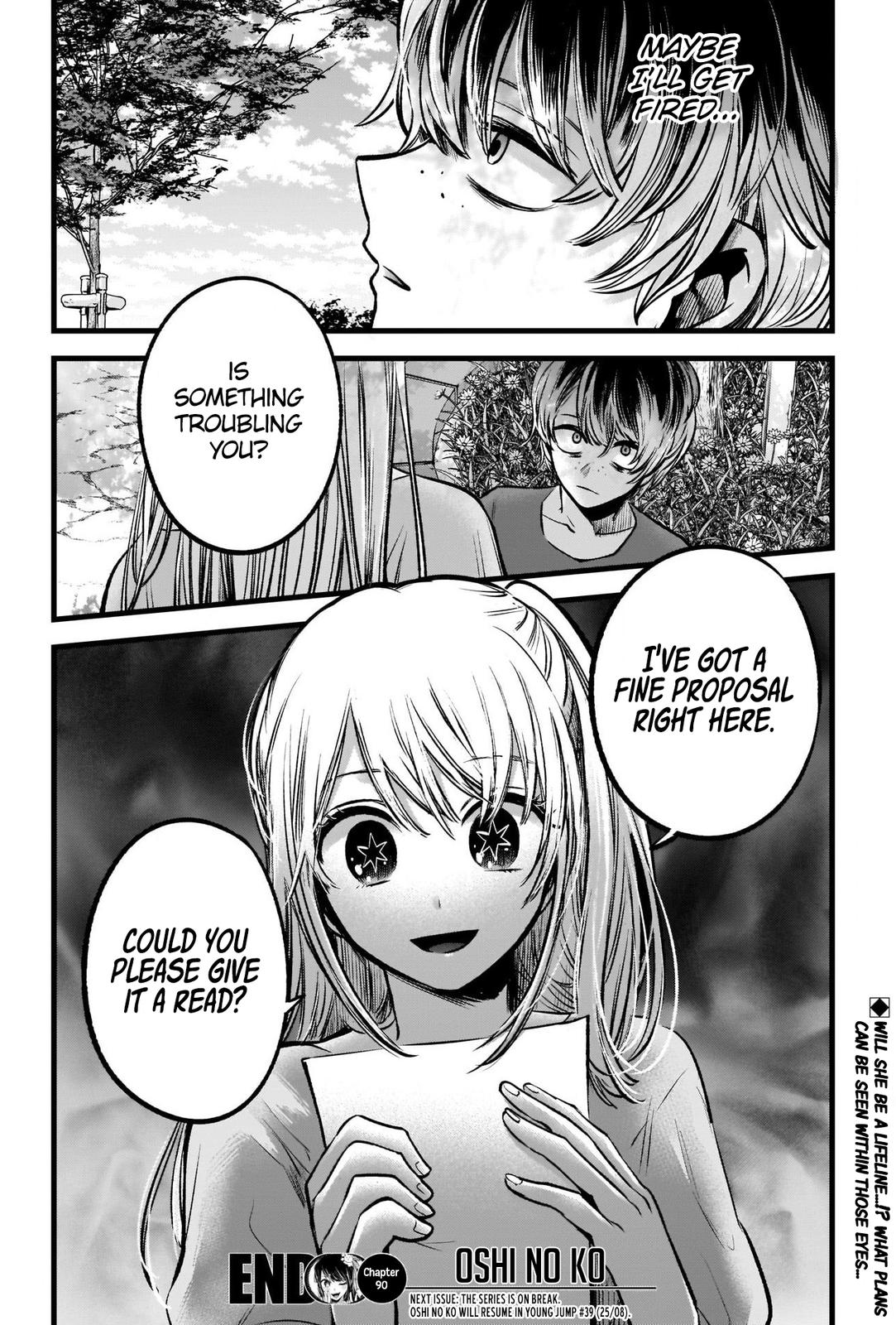 Read Oshi no Ko ENGLISH Manga Online