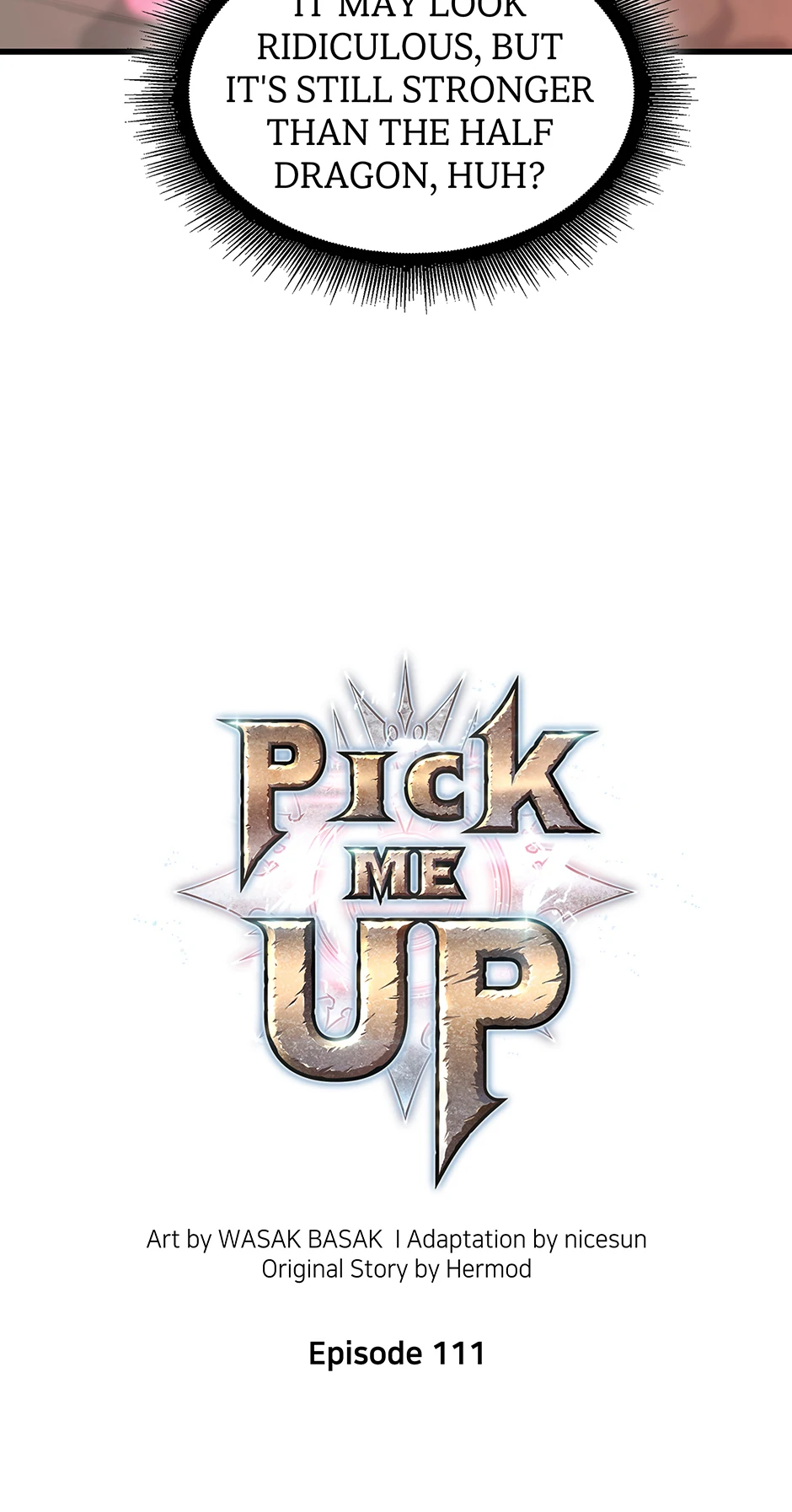 Read Pick Me Up ENGLISH Manga Online