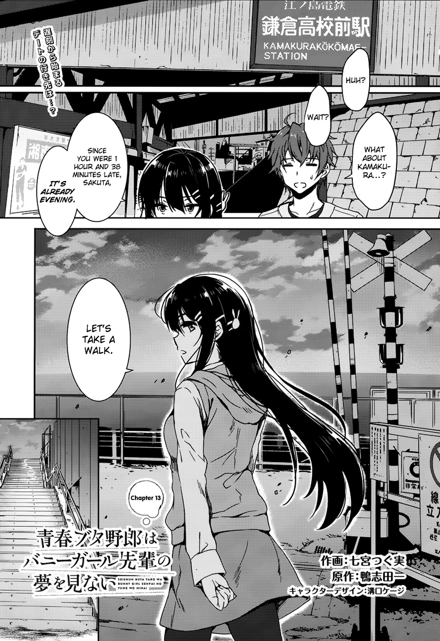 Read Rascal Does Not Dream of Bunny Girl Senpai ENGLISH Manga Online