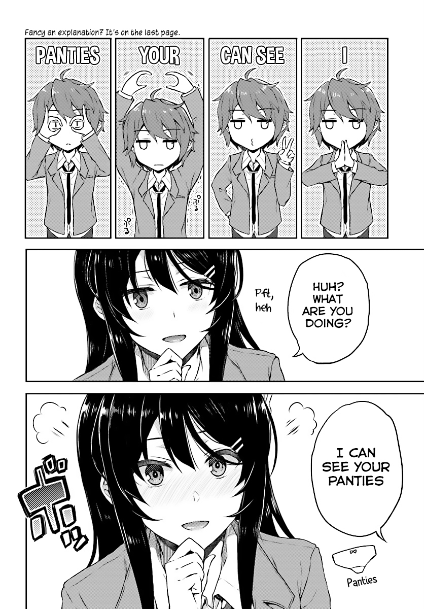 Read Rascal Does Not Dream of Bunny Girl Senpai ENGLISH Manga Online
